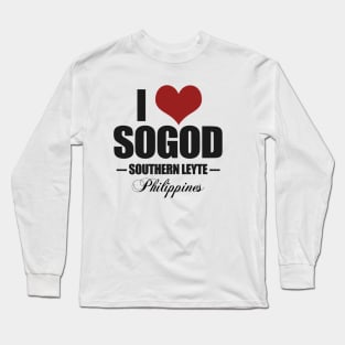 Southern Leyte - I Love Sogod Long Sleeve T-Shirt